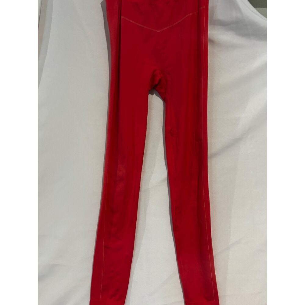 Title Nine Coral light weight‎ layer Distance Run Knit Tennis Legging Women sz M